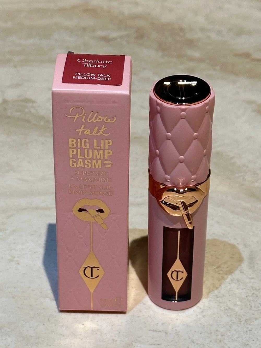 Charlotte Tilbury Pillow Talk Big Lip Pumpgasum - Medium to Deep